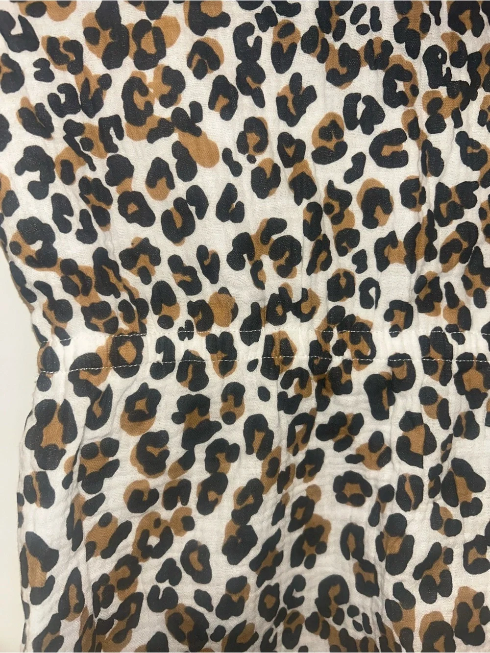 Mud Pie Leopard Hooded Swim Cover Up NWOT Girls 4-5T Pink Beach Pool Coverup
